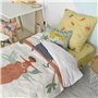 Parure de couette HappyFriday Mr Fox Jungle life  Multicouleur Lit 1 persone 2 Pièces