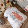 Parure de couette HappyFriday Mr Fox Jungle life  Multicouleur Lit 1 persone 2 Pièces