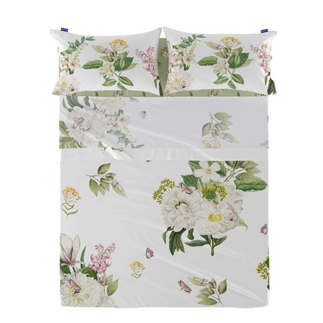 Drap HappyFriday Azahara Multicouleur 160 x 270 cm