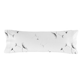 Taie d'oreiller HappyFriday Blanc Dandelion Multicouleur 45 x 110 cm