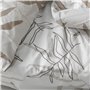 Drap housse HappyFriday BLANC Multicouleur 140 x 200 x 32 cm 