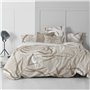 Housse de Couette HappyFriday Blanc Maple  Multicouleur 200 x 200 cm