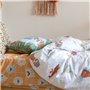 Drap housse HappyFriday MR FOX Multicouleur 90 x 200 x 32 cm