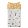 Jeu de draps HappyFriday Mr Fox World Trip Multicouleur Lit de bébé 2 Pièces