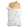 Parure de couette HappyFriday Mr Fox World trip Multicouleur Lit 1 persone 2 Pièces