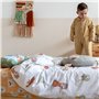 Parure de couette HappyFriday Mr Fox World trip Multicouleur Lit 1 persone 2 Pièces