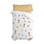 Parure de couette HappyFriday Mr Fox World trip Multicouleur Lit 1 persone 2 Pièces