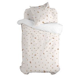 Parure de couette HappyFriday Mini Butterfly Multicouleur Lit 1 persone 2 Pièces