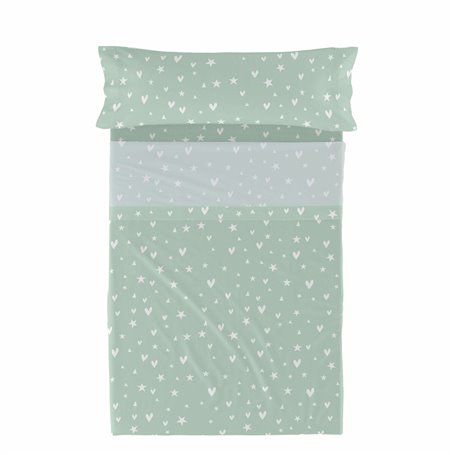 Jeu de draps HappyFriday HF Mini Fairy Dust Multicouleur Lit 1 persone 2 Pièces