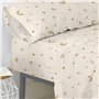 Drap housse HappyFriday Iris Multicouleur 105 x 200 x 32 cm