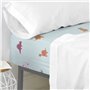 Drap housse HappyFriday Mini dinosaur Multicouleur 105 x 200 x 32 cm