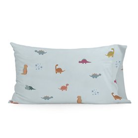 Taie d'oreiller HappyFriday Mini Dinosaur Multicouleur 50 x 75 cm