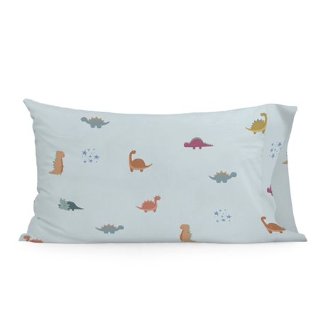 Taie d'oreiller HappyFriday Mini Dinosaur Multicouleur 50 x 75 cm