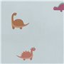 Taie d'oreiller HappyFriday Mini Dinosaur Multicouleur 50 x 75 cm