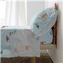 Jeu de draps HappyFriday HF Mini Dinosaur Multicouleur Lit 1 persone 2 Pièces