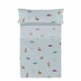 Jeu de draps HappyFriday HF Mini Dinosaur Multicouleur Lit 1 persone 2 Pièces