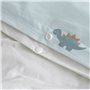 Parure de couette HappyFriday Mini dinosaur Multicouleur Lit de bébé 2 Pièces