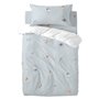 Parure de couette HappyFriday Mini Nut Multicouleur Lit de bébé 2 Pièces