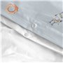 Parure de couette HappyFriday Mini Nut Multicouleur Lit de bébé 2 Pièces