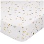 Drap housse HappyFriday Saturn Multicouleur 105 x 200 x 32 cm