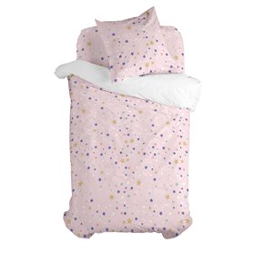 Parure de couette HappyFriday Mini Sky stars Multicouleur Lit 1 persone 2 Pièces