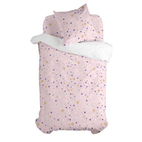 Parure de couette HappyFriday Mini Sky stars Multicouleur Lit 1 persone 2 Pièces