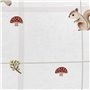 Taie d'oreiller HappyFriday Mini Woods animals Multicouleur 50 x 75 cm