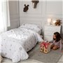 Parure de couette HappyFriday Mini Woods animals Multicouleur Lit 1 persone 2 Pièces