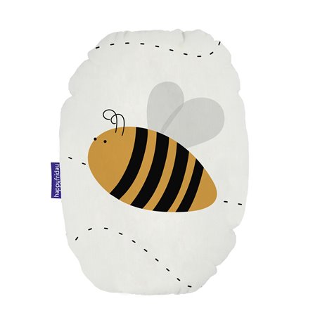 Coussin HappyFriday HF Mini Multicouleur Abeille 40 x 30 cm