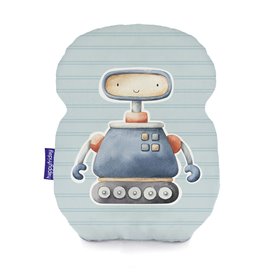 Coussin HappyFriday HF Mini Multicouleur Robot 40 x 30 cm