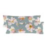 Taie d'oreiller HappyFriday Spring Blossom Multicouleur 45 x 110 cm (2 Unités)