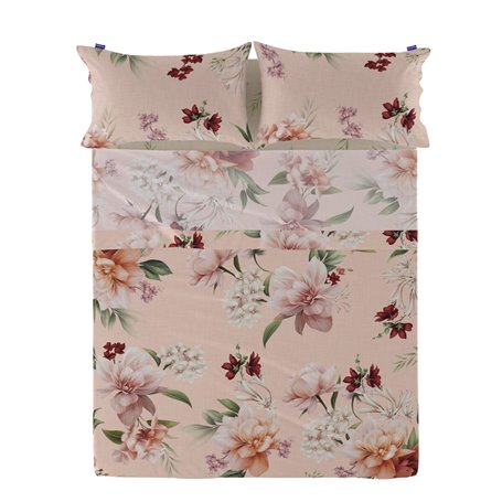 Drap HappyFriday Summer floral Multicouleur 210 x 270 cm