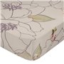 Drap housse HappyFriday White peonies Multicouleur 105 x 200 x 32 cm