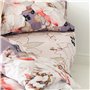 Drap housse HappyFriday White peonies Multicouleur 105 x 200 x 32 cm