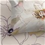 Drap housse HappyFriday White peonies Multicouleur 105 x 200 x 32 cm