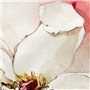 Taie d'oreiller HappyFriday White Peonies Multicouleur 45 x 110 cm (2 Unités)