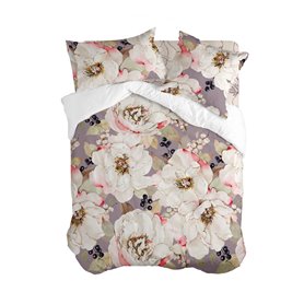 Housse de Couette HappyFriday White Peonies Multicouleur 240 x 220 cm