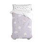 Parure de couette HappyFriday Moshi Moshi Moons Multicouleur Lit 1 persone 2 Pièces