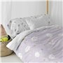 Parure de couette HappyFriday Moshi Moshi Moons Multicouleur Lit 1 persone 2 Pièces