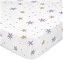 Drap housse HappyFriday Moshi Moshi Moons Multicouleur 70 x 140 x 14 cm