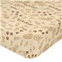 Drap housse HappyFriday Mr Fox Cats Multicouleur 90 x 200 x 32 cm