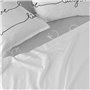 Drap HappyFriday Blanc Live Multicouleur 160 x 270 cm