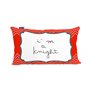 Housse de coussin HappyFriday Mr Fox Knight Multicouleur 50 x 30 cm