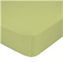 Drap housse HappyFriday BASIC KIDS Vert 60 x 120 x 14 cm