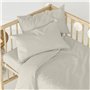 Drap housse HappyFriday BASIC KIDS Beige 60 x 120 x 14 cm