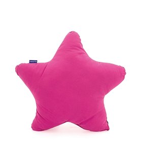 Coussin HappyFriday Basic Fuchsia Étoile 50 x 50 cm