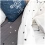 Housse de Couette HappyFriday Blanc Constellation  Multicouleur 260 x 220 cm