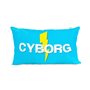 Housse de coussin HappyFriday Baleno Teen Cyborg Multicouleur 50 x 30 cm