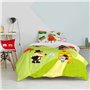 Parure de couette HappyFriday Mr Fox Piggys  Multicouleur Lit 1 persone 2 Pièces