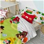 Parure de couette HappyFriday Mr Fox Piggys  Multicouleur Lit 1 persone 2 Pièces